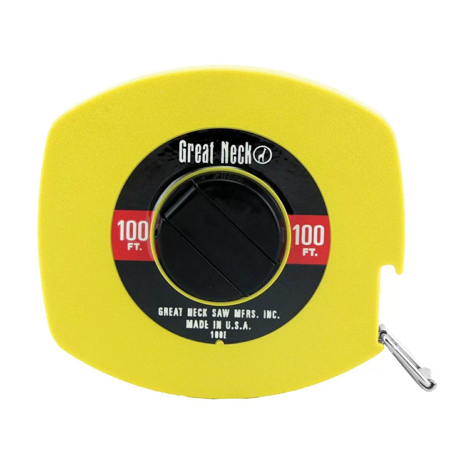 Great Neck 100' x 3/8" English Rule Tape - QC Supply - 