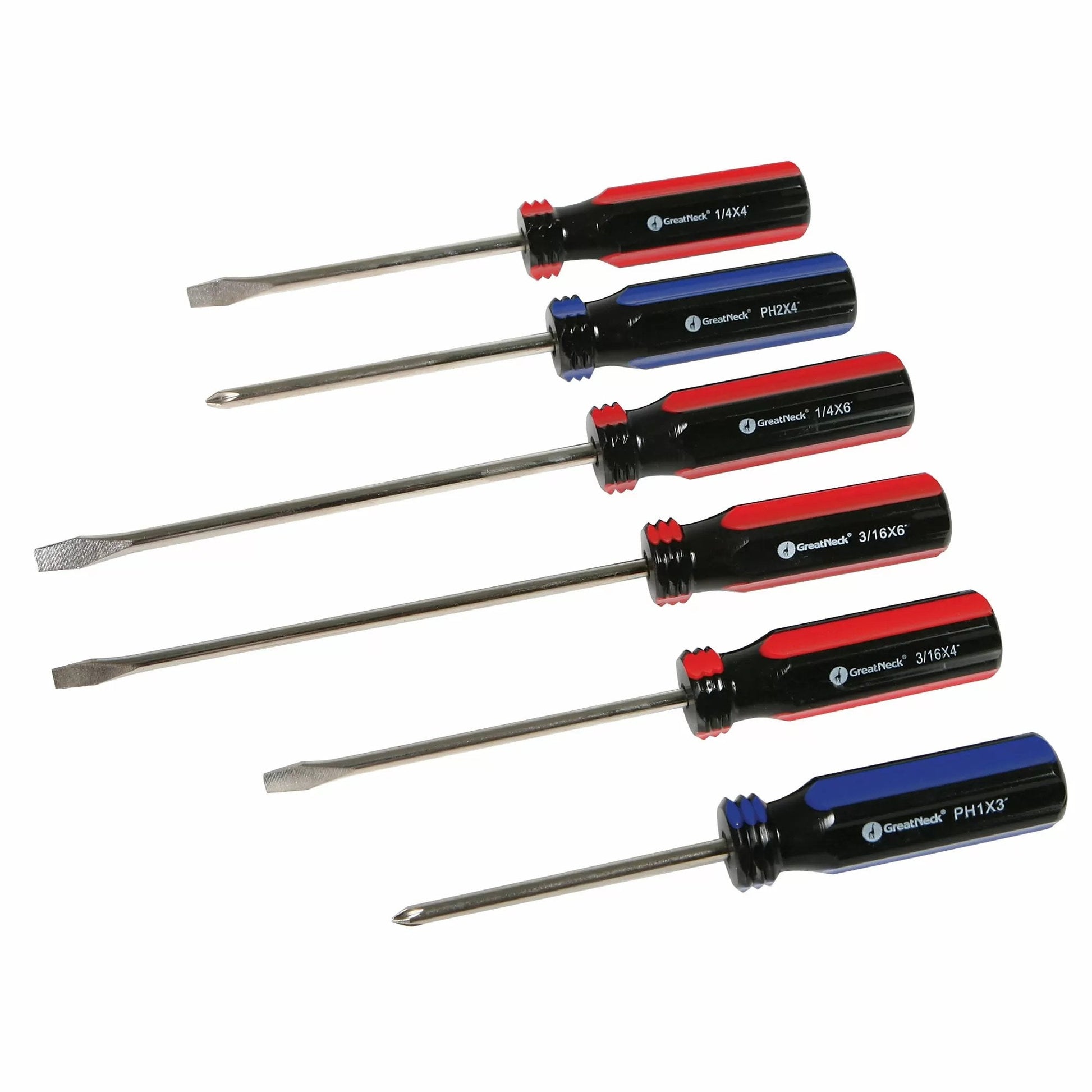 GreatNeck® 6 - Piece Screwdriver Set - QC Supply - 