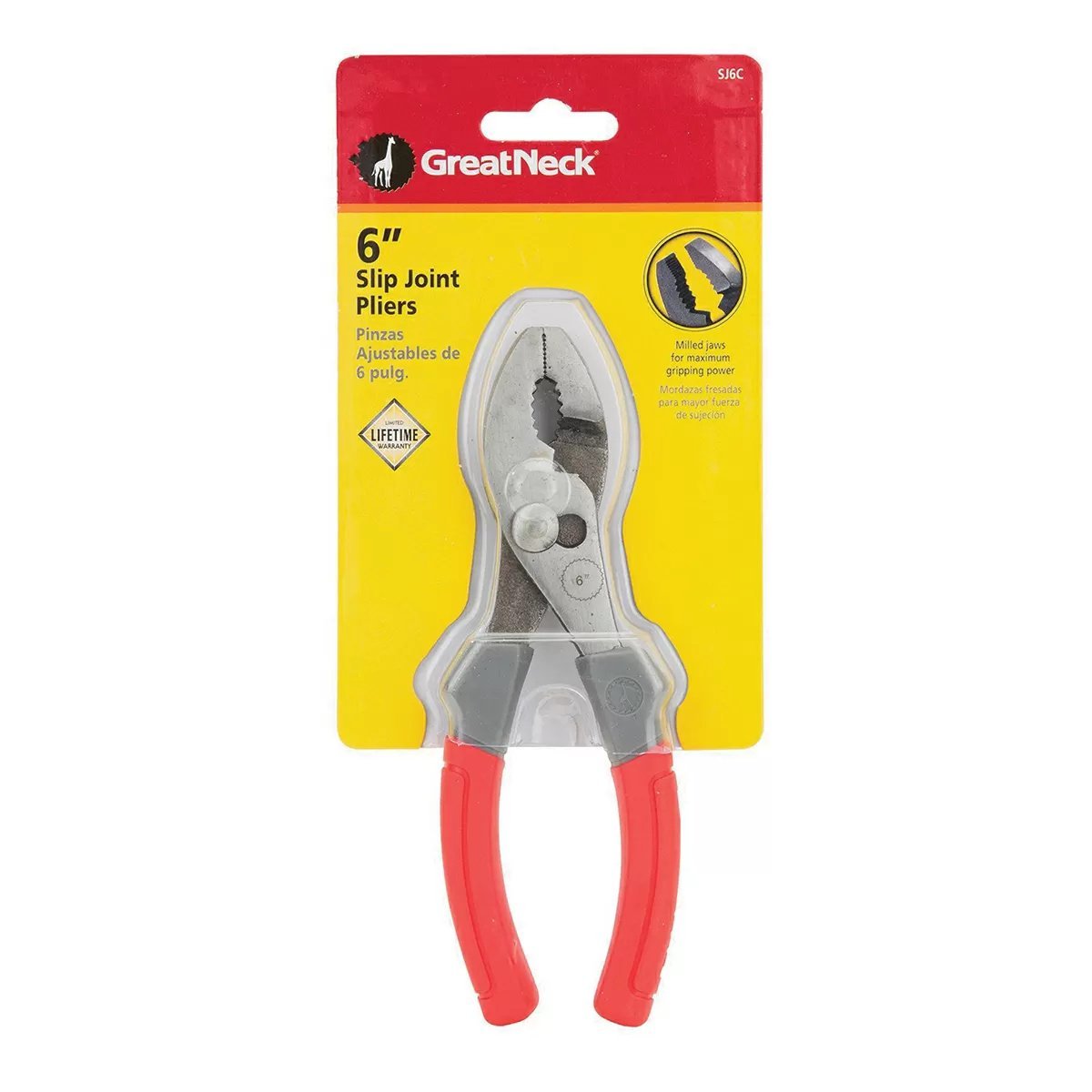 GreatNeck® 6" Slip Joint Pliers - QC Supply - 
