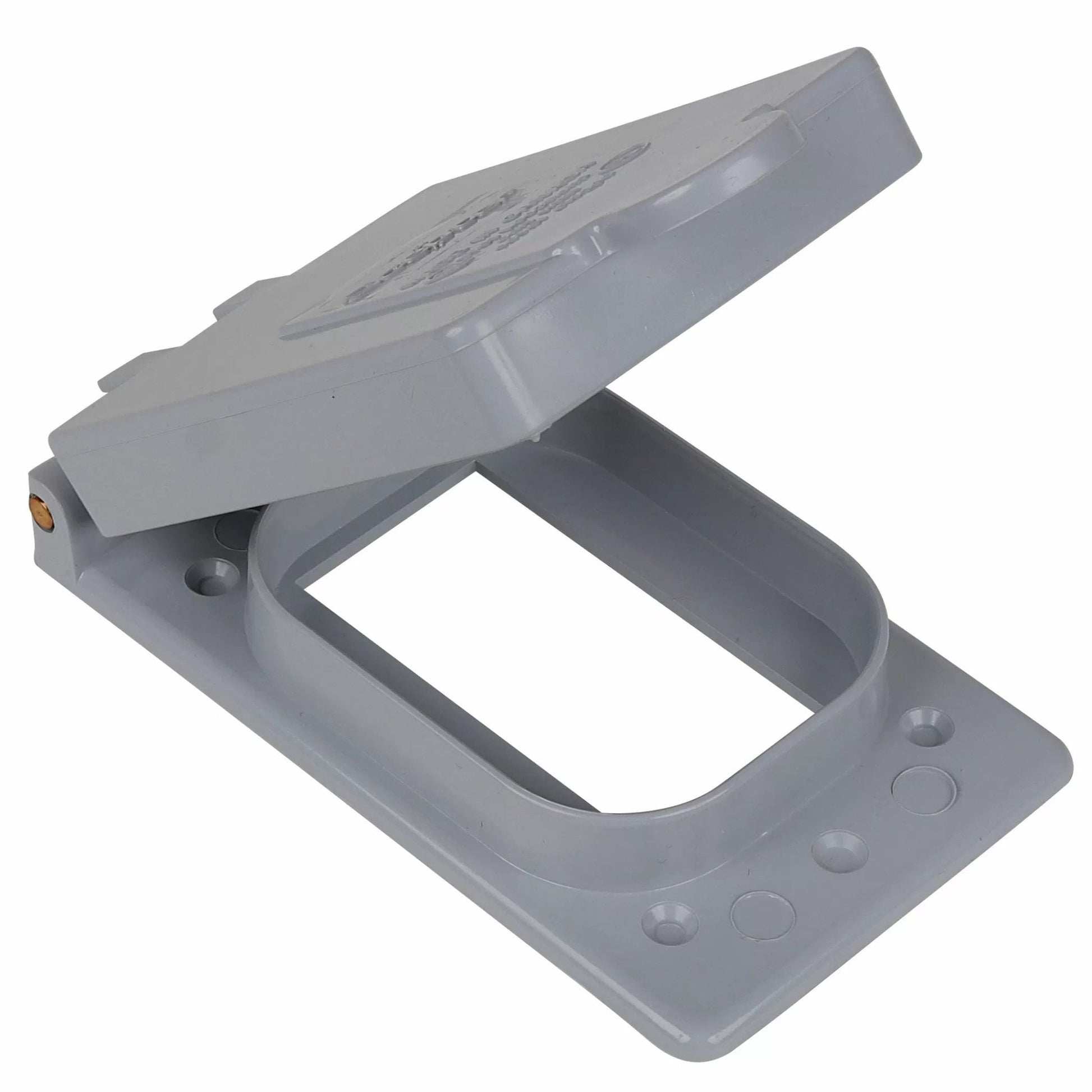 Ground Fault Recept. PVC Single Gang Cover - QC Supply - 