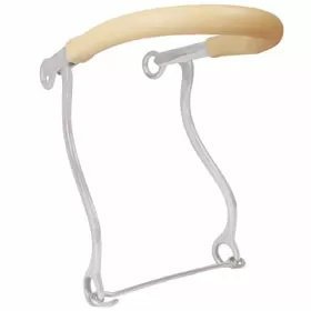 Hackamore with Gum Rubber Covered Bike Chain Noseband - QC Supply - 