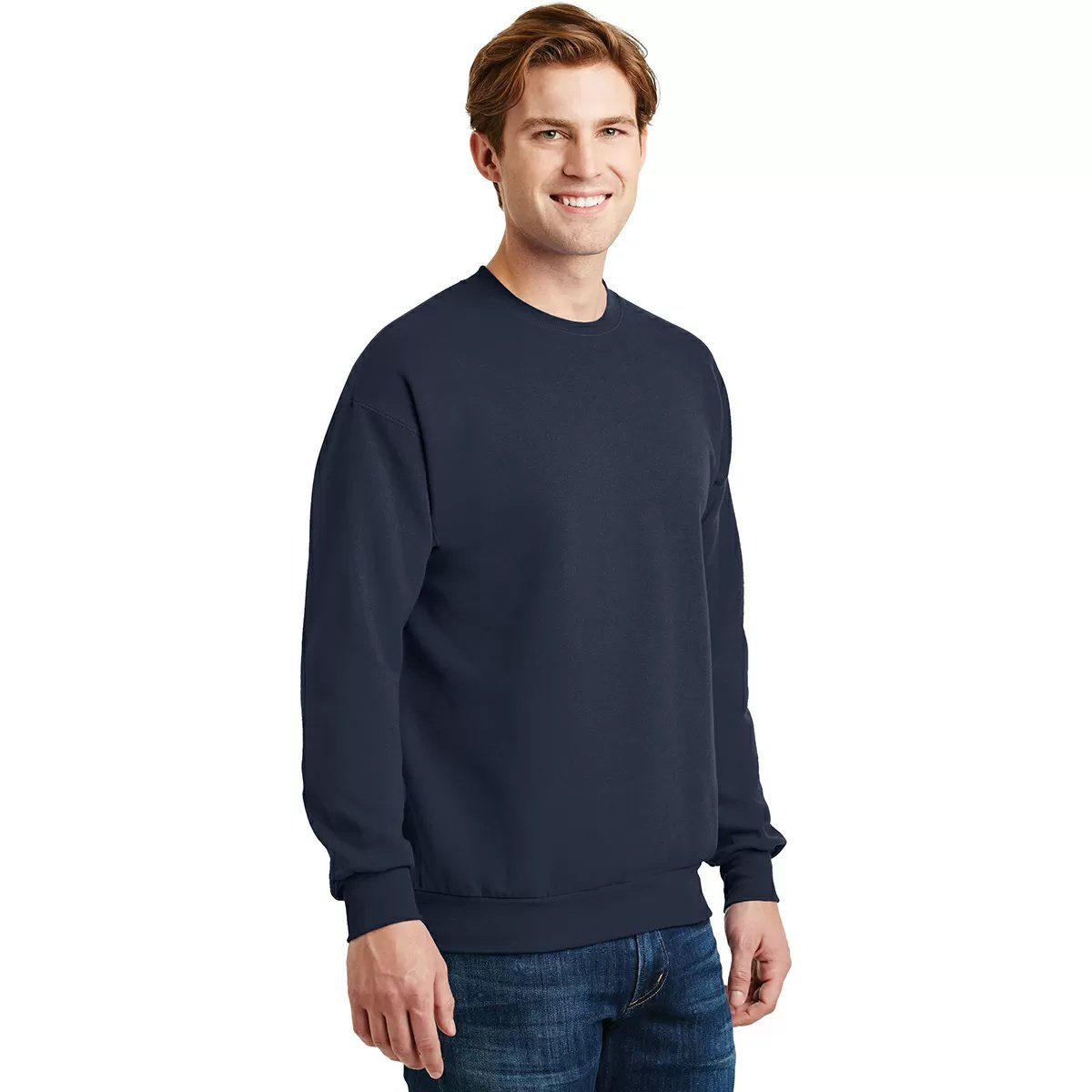 Hanes® EcoSmart® Crewneck Sweatshirt - QC Supply - 