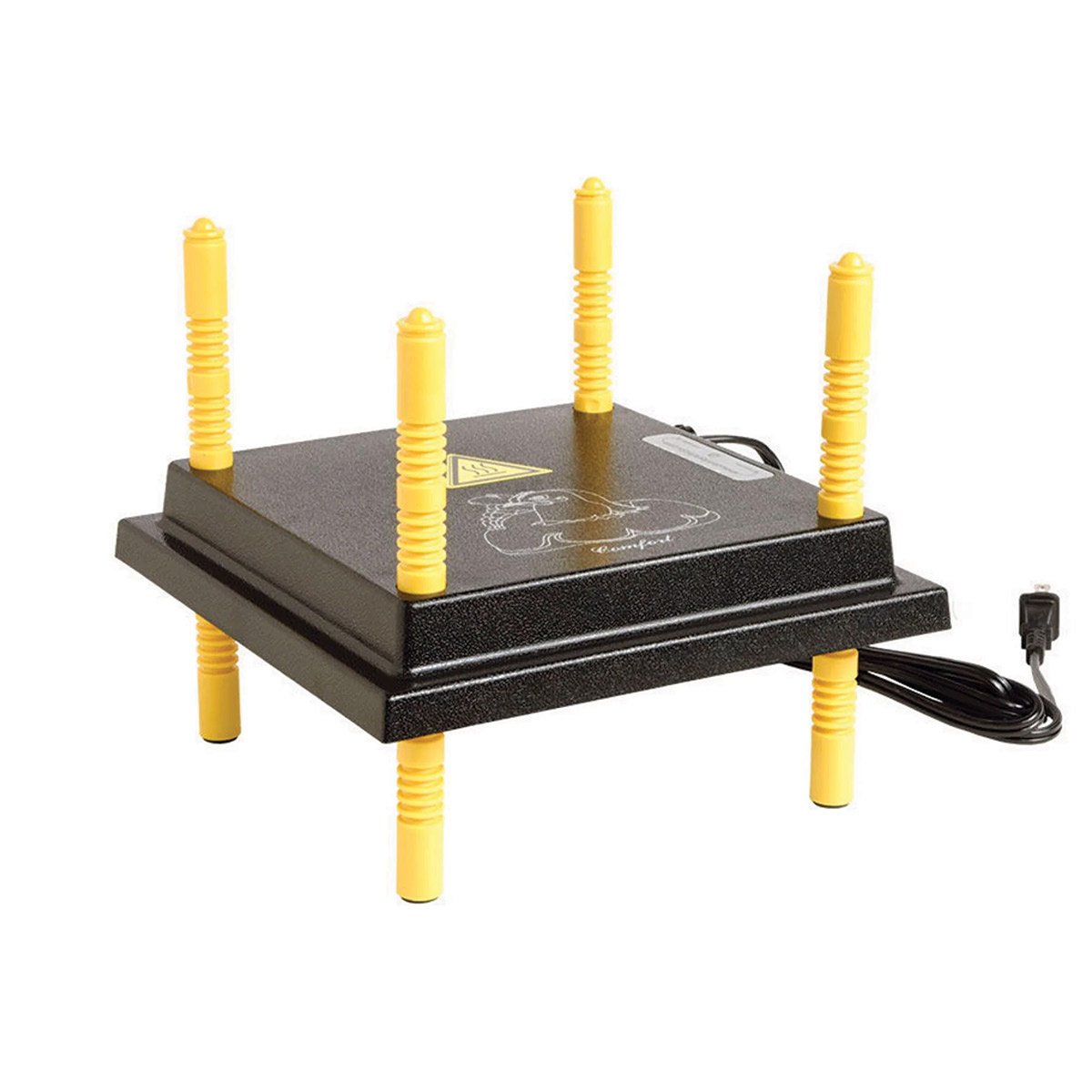 Hatchingtime Heating Plate for Chicks - 10" x 10" - QC Supply - 
