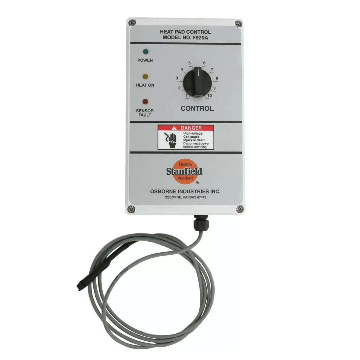 Heat Mat Control - Automatic Regulator F920A - QC Supply - 