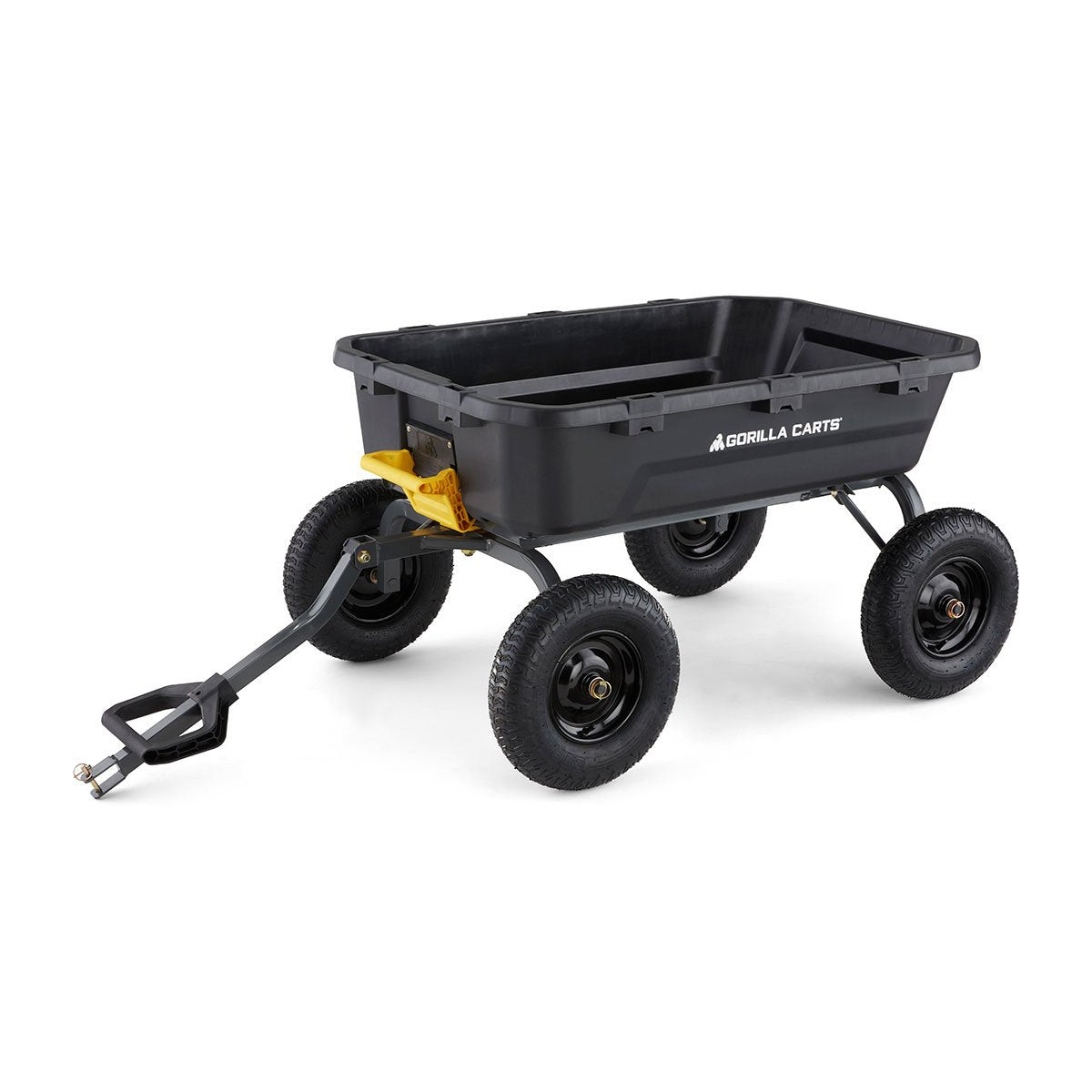 Heavy Duty Poly Yard Dump Cart - 12 Cubic Foot - QC Supply - 