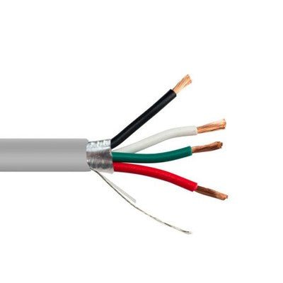 Herdstar Interference Cable - 22AWG 4 Conductor Shielded - QC Supply - 
