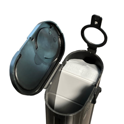 HR250S Pocket Sharps Container - Black - QC Supply - 