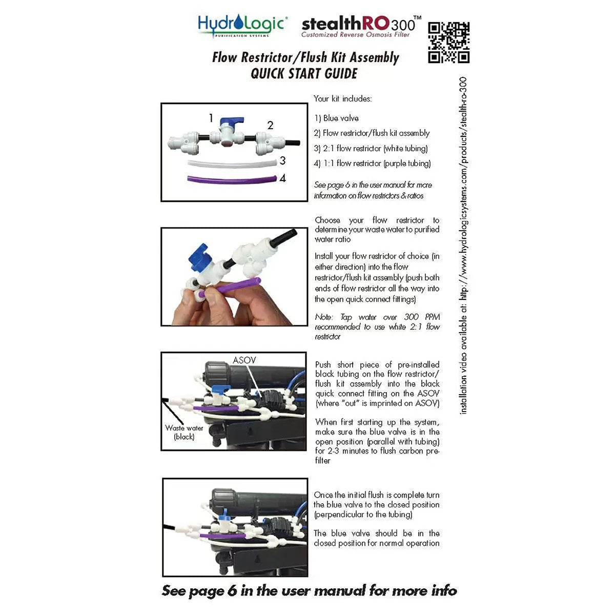 Hydro - Logic® stealth - RO 300™ Reverse Osmosis System - QC Supply - 