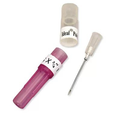 Ideal® Disposable 18 Gauge Hypodermic Needles 100/Box - QC Supply - 