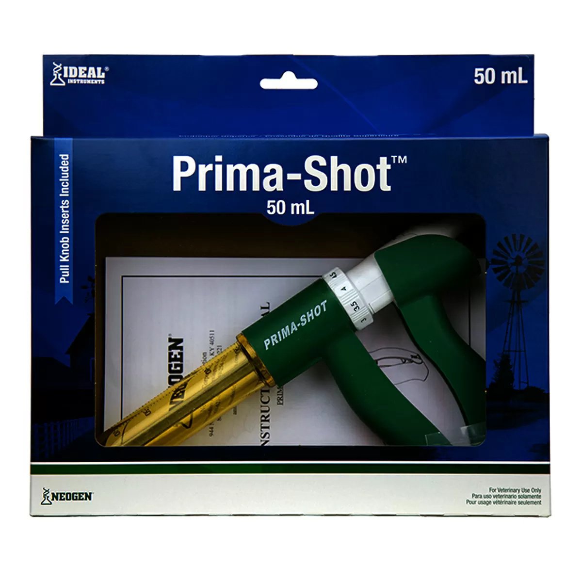 Ideal® Prima - Shot™ Repeater Syringe - 50cc - QC Supply - 