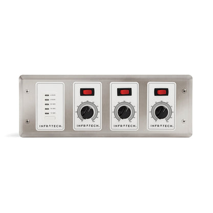 Infratech Zone Analog Controls with Digital Timer - QC Supply - 