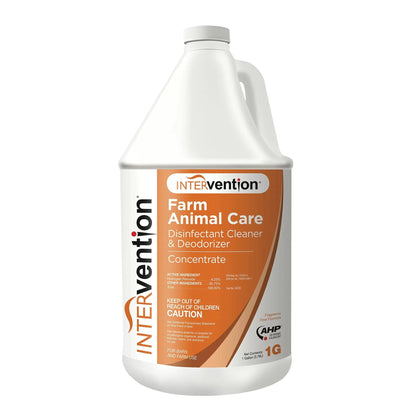 Intervention® Concentrate Disinfectant - For Farm Animal Care - QC Supply - 