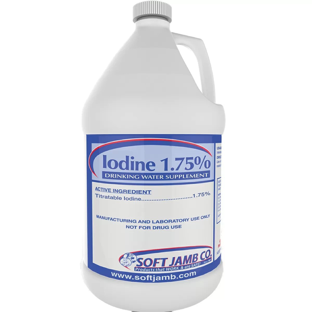 Iodine 1.75% - 1 Gallon - QC Supply - 