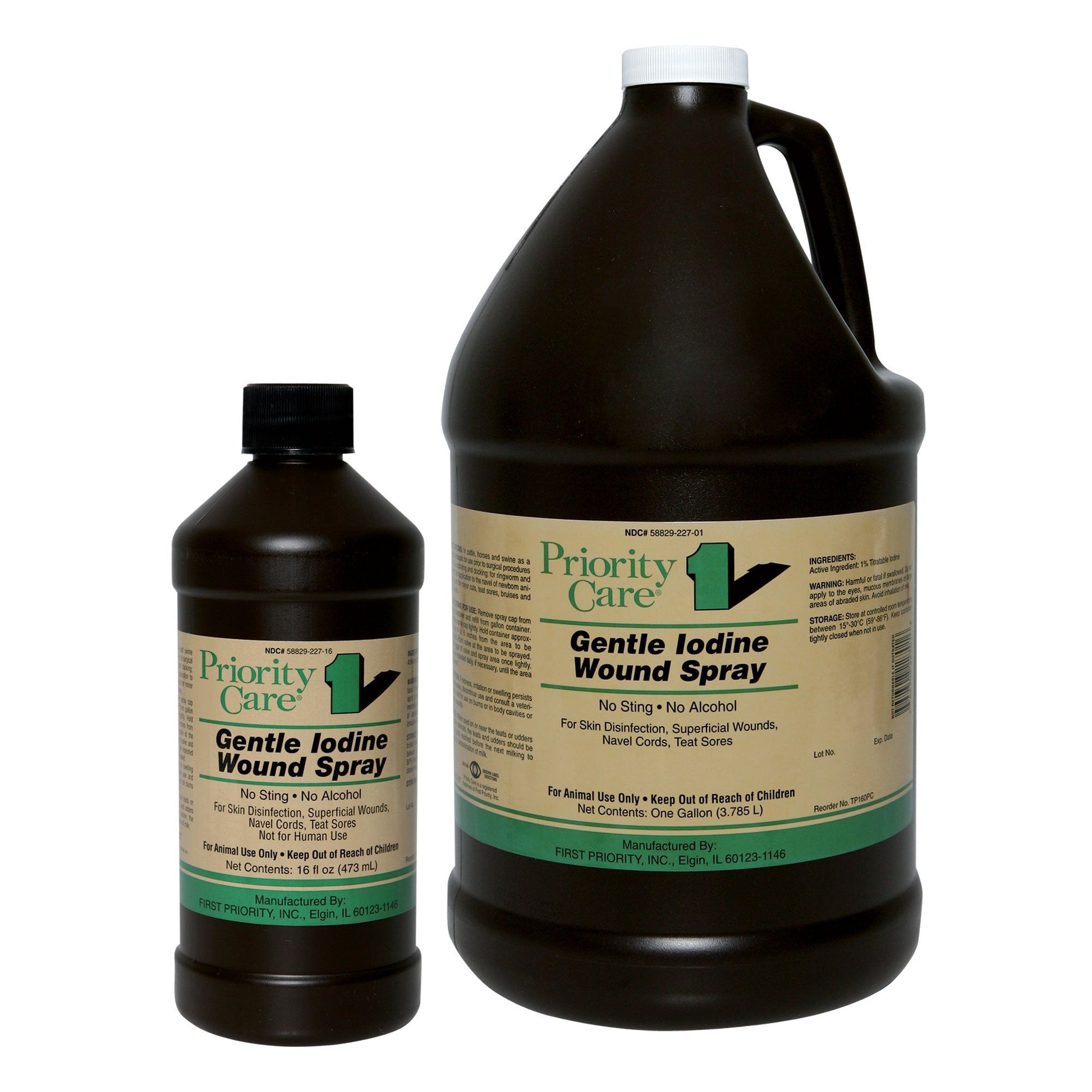Iodine Wound Spray (AgriLabs - QC Supply - 