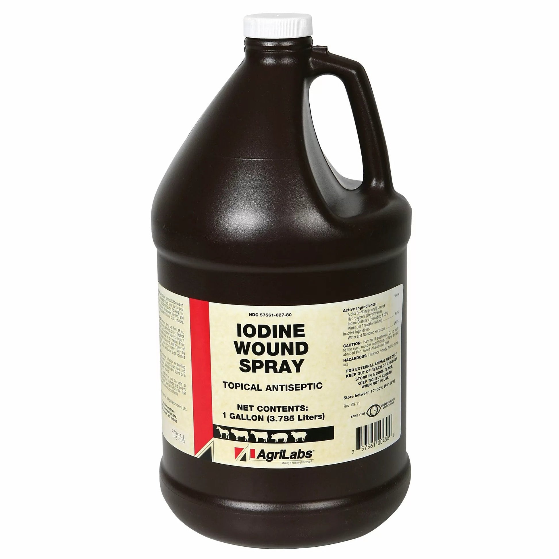 Iodine Wound Spray (AgriLabs - QC Supply - 
