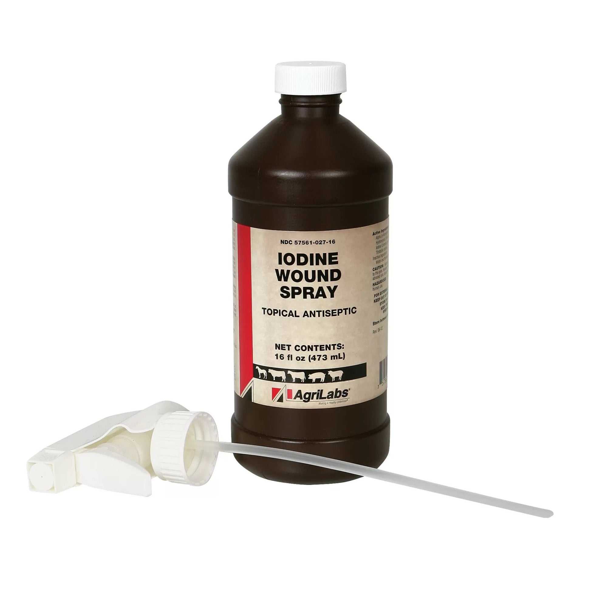 Iodine Wound Spray (AgriLabs - QC Supply - 