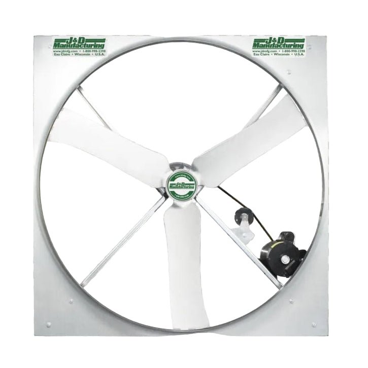 J&D Manufacturing 50" BD 115/230 Panel Fan w/ Cast Aluminum Blades - QC Supply - 