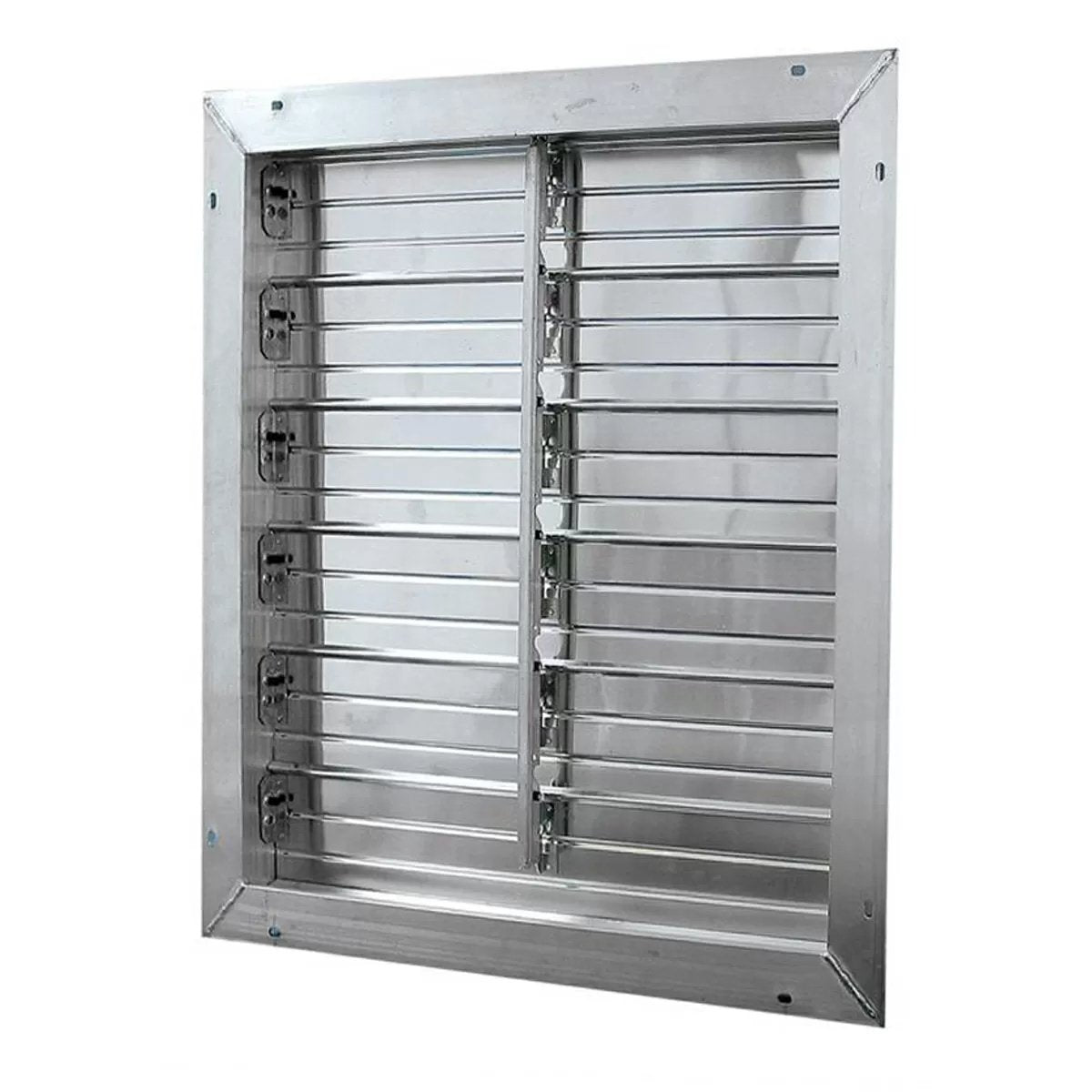 J&D Manufacturing Aluminum Intake Shutter Only Single Panel - QC Supply - 