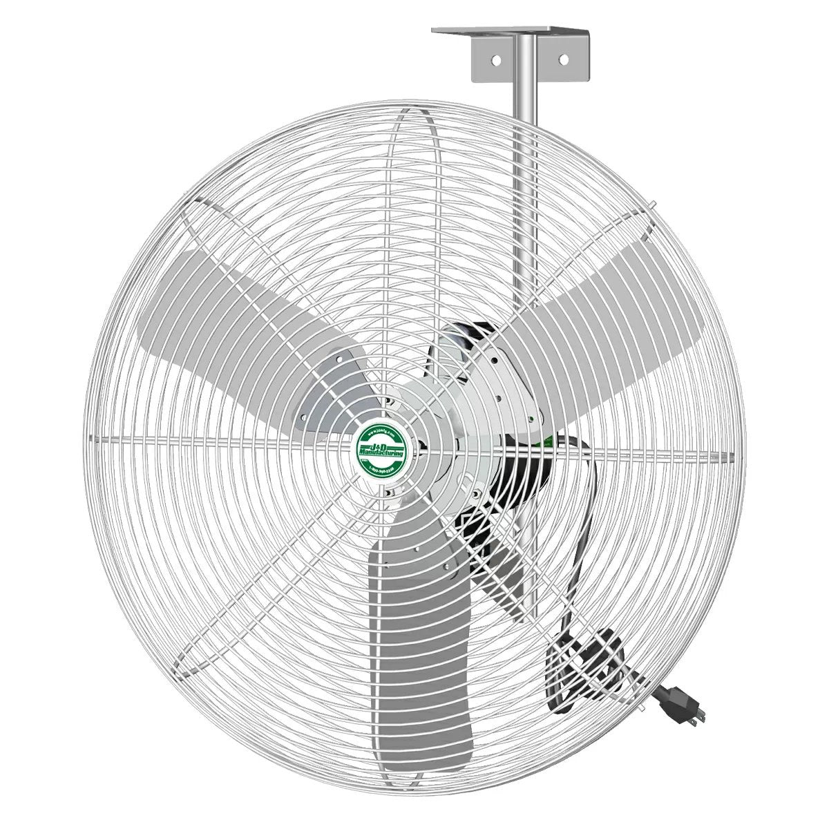 J&D Manufacturing EZBreeze HAF Basket Fan - QC Supply - 