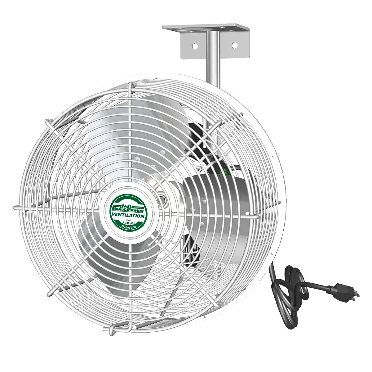 J&D Manufacturing Green Breeze HAF Fan - QC Supply - 