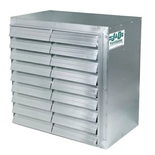 J&D Manufacturing Wall Master Exhaust Fan Single Phase - QC Supply - 