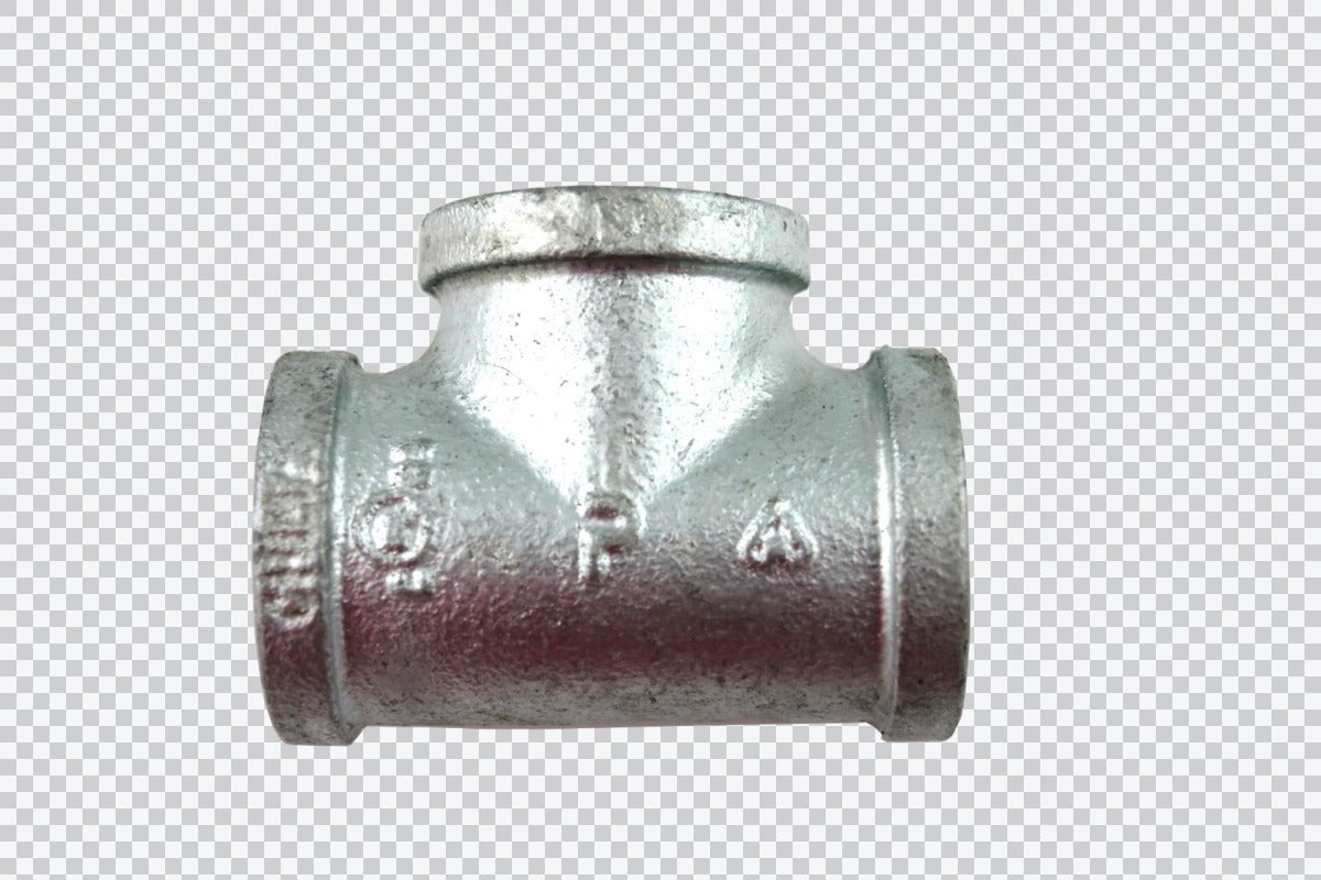 JMF Malleable Iron & Galvanized TeeStraight FIP Fittings - QC Supply - 