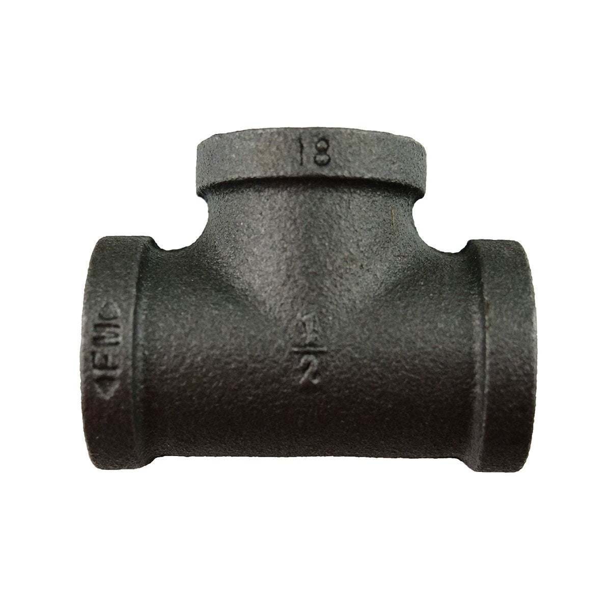 JMF Malleable Iron & Galvanized TeeStraight FIP Fittings - QC Supply - 