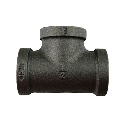 JMF Malleable Iron & Galvanized TeeStraight FIP Fittings - QC Supply - 