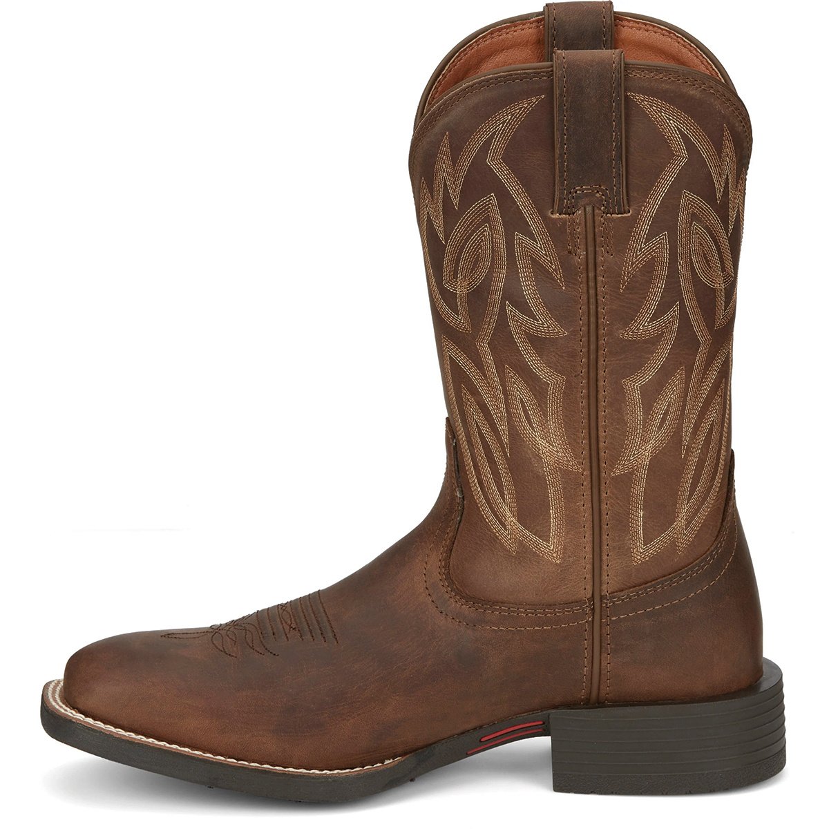 Justin® Canter 11" Western Boots - Dusky Brown - QC Supply - 