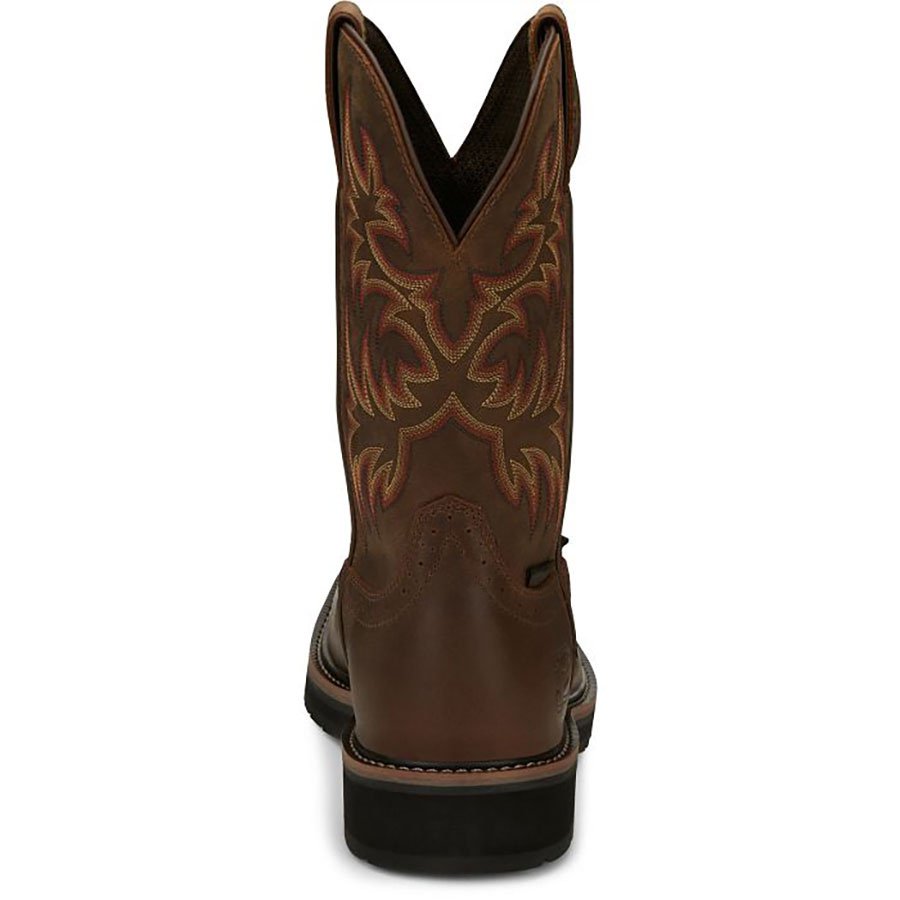 Justin® Driller 11" Steel Toe Work Boots - QC Supply - 