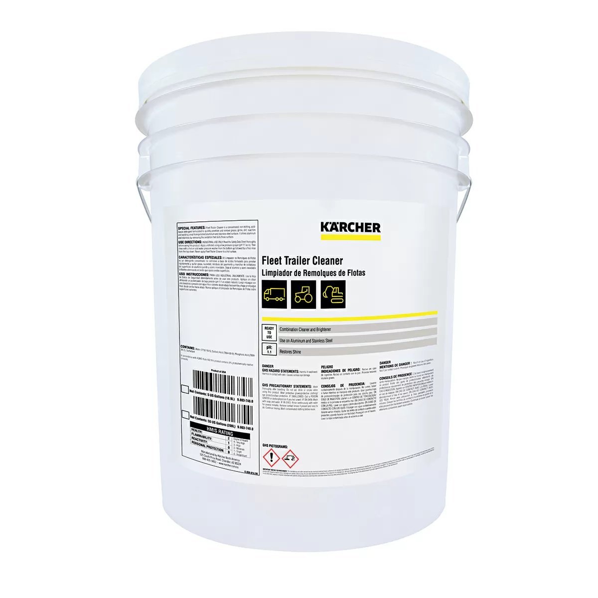 Karcher Fleet Trailer Cleaner RTU - 5 Gallons - QC Supply - 