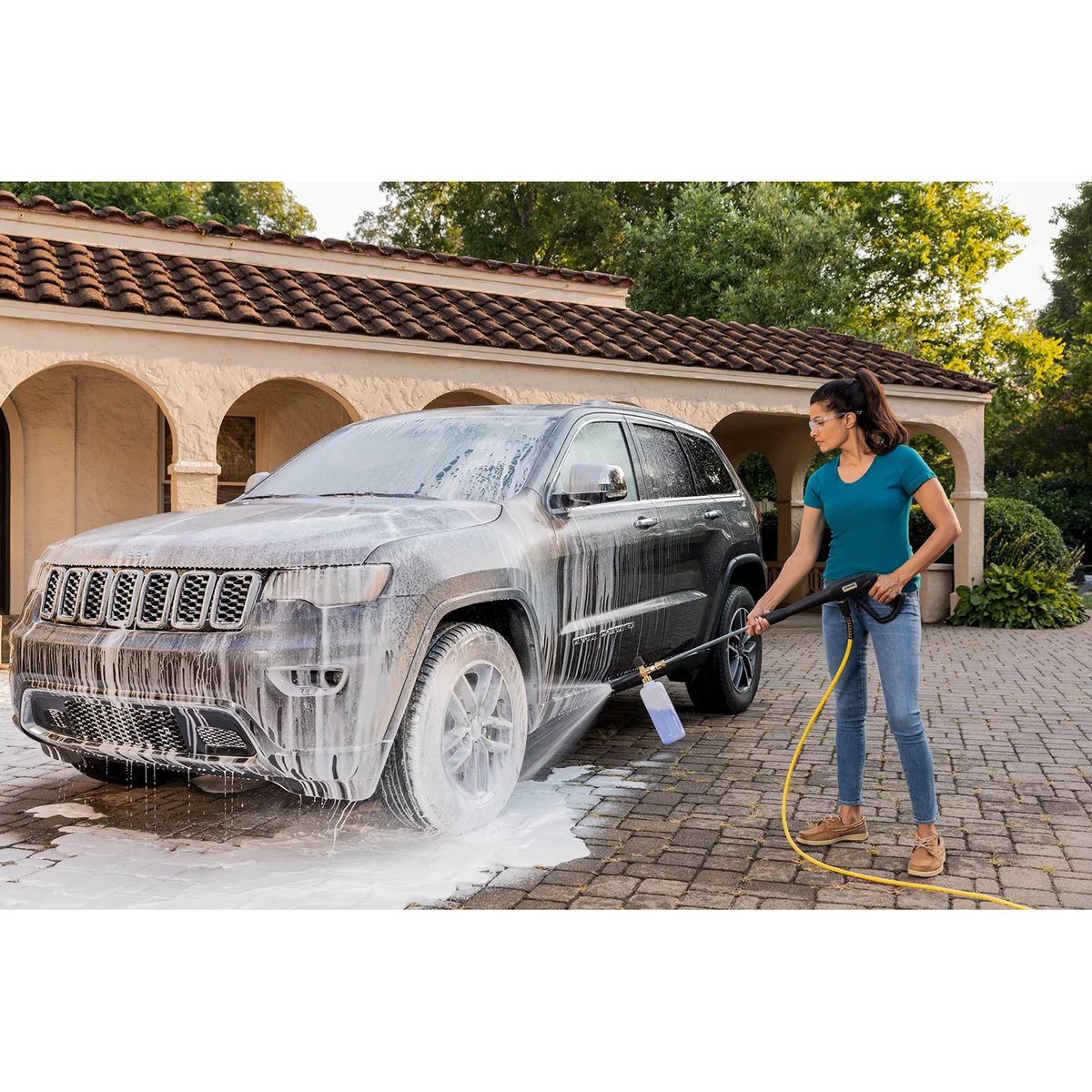 Karcher® Quick Connect Foam Nozzle w/1 Liter Bottle - QC Supply - 
