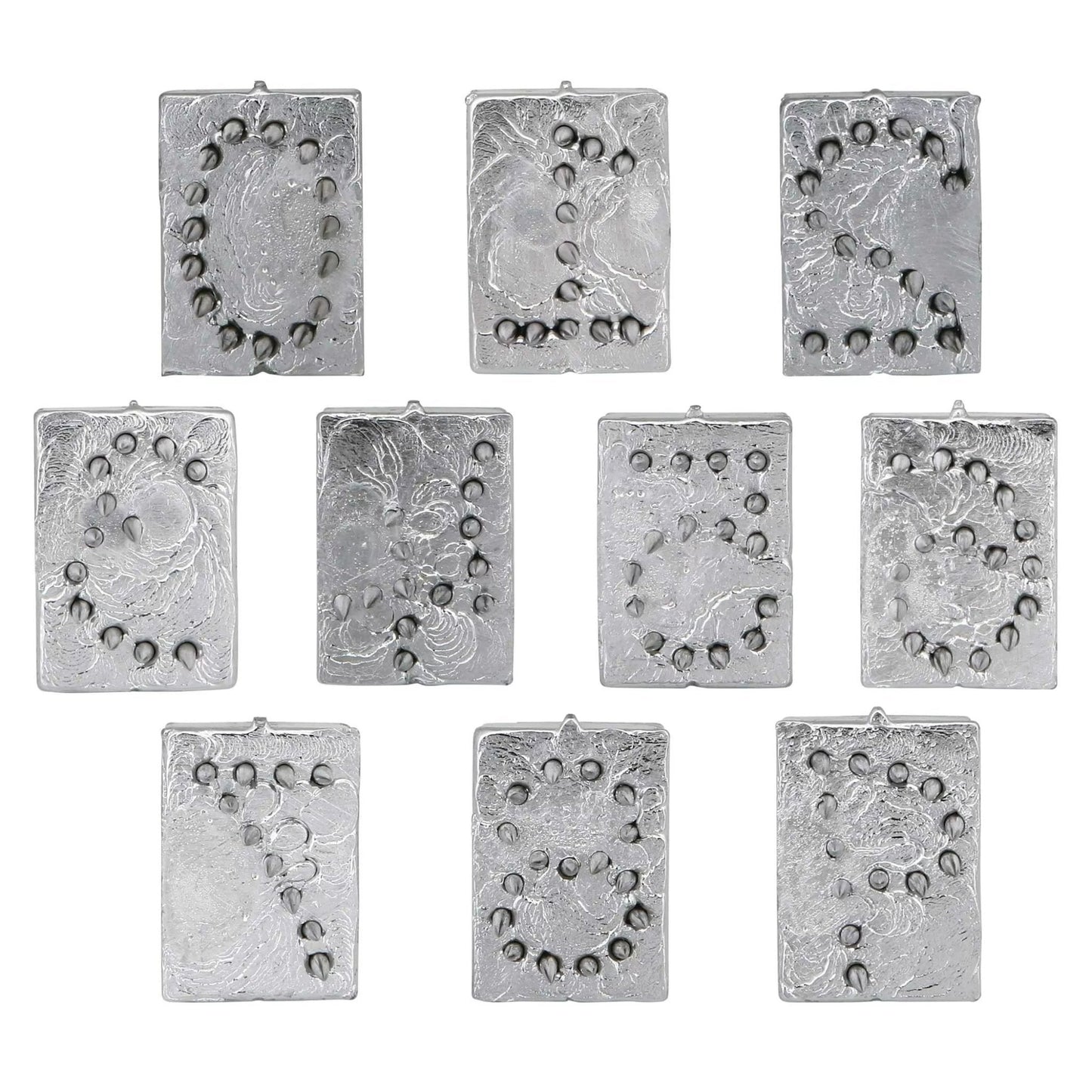 Ketchum Hog Slapper Metal Numeral Set - 0 - 9 - QC Supply - 