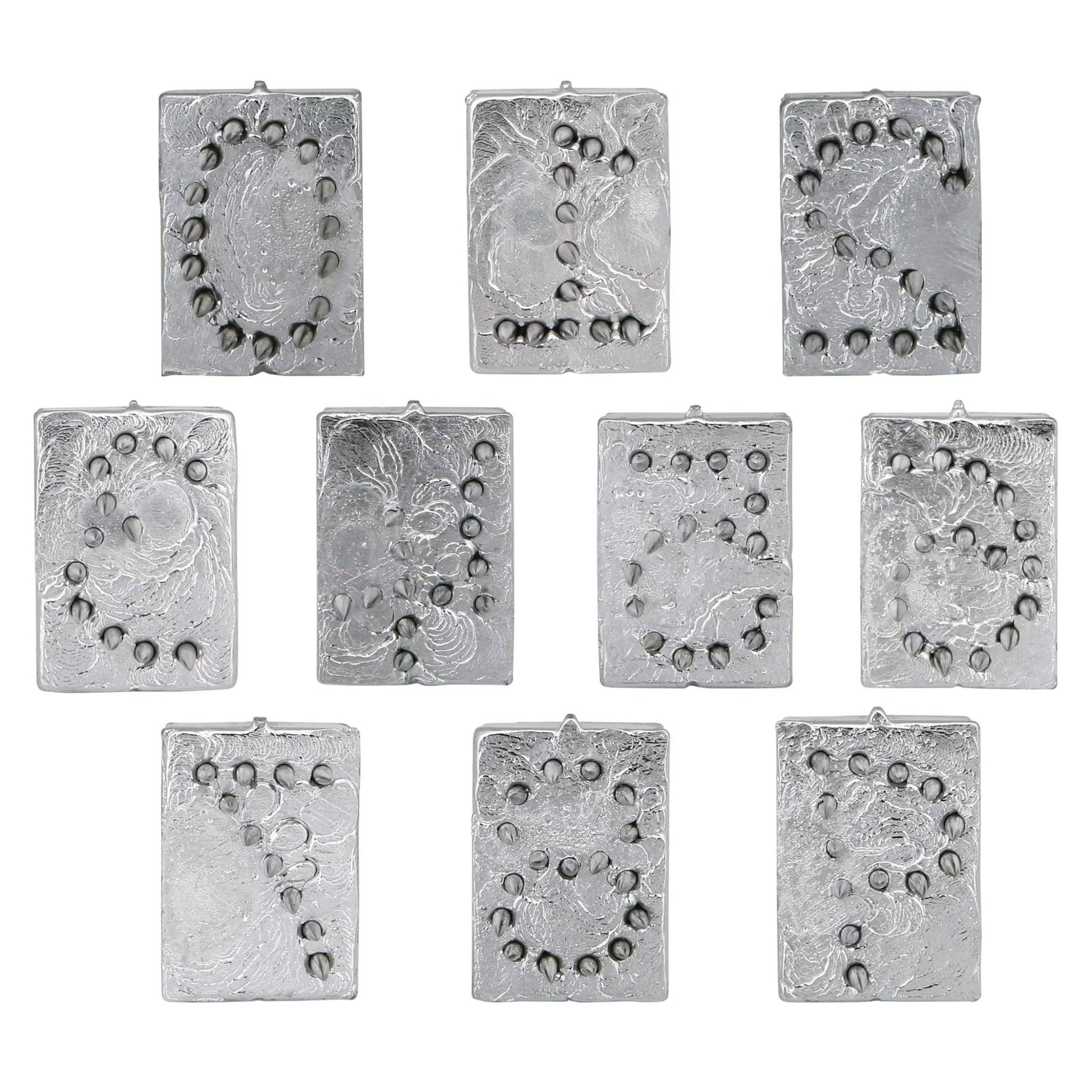 Ketchum Hog Slapper Metal Numeral Set - 0 - 9 - QC Supply - 