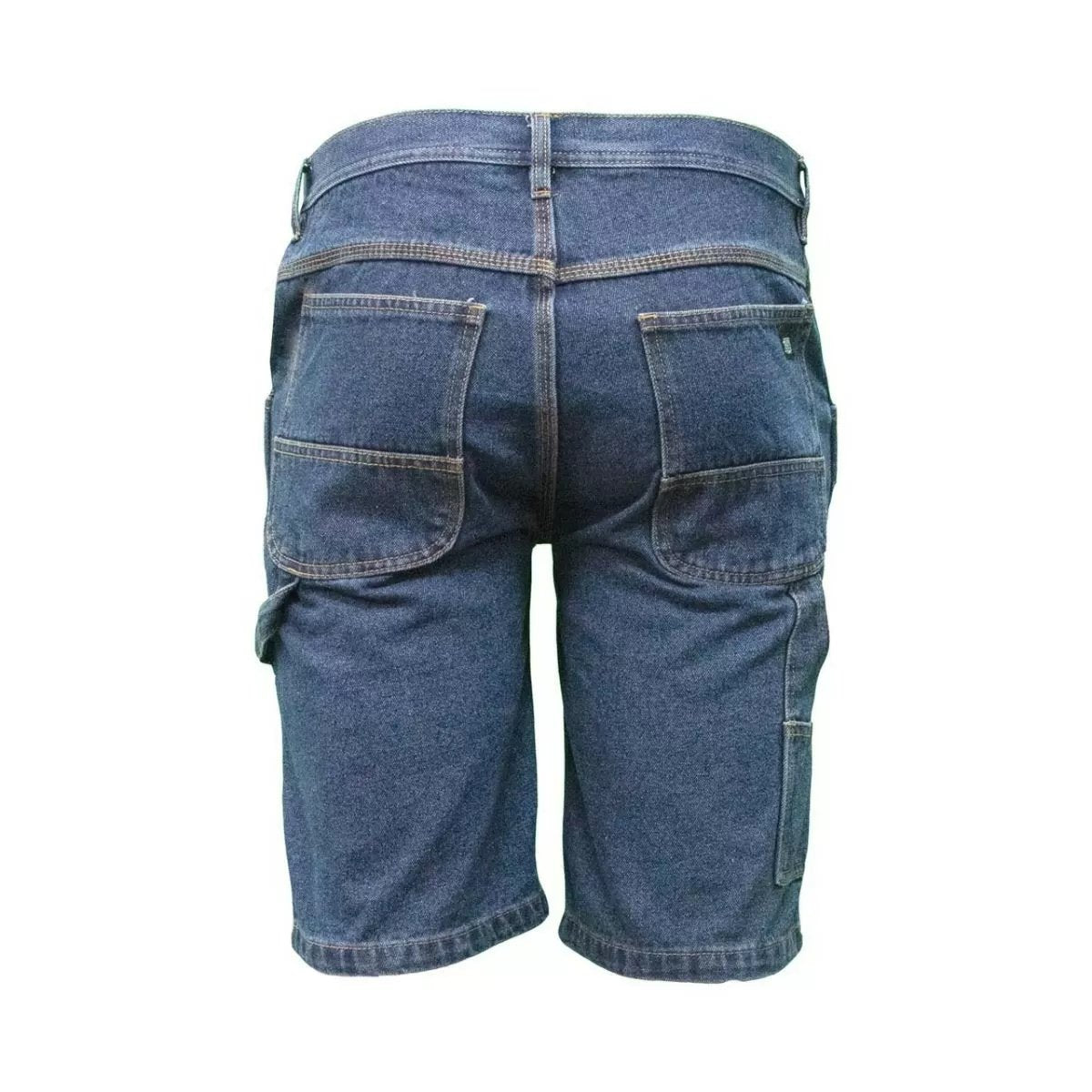 KEY® Men's Denim Dungaree Shorts - QC Supply - 