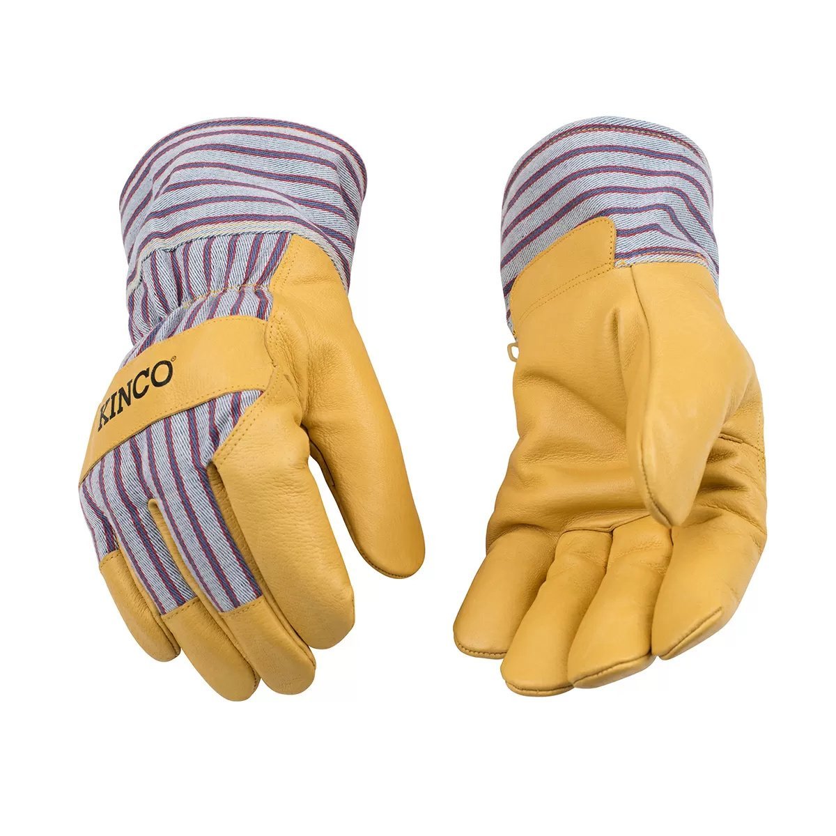 Kinco® 1927® Lined Grain Pigskin Gloves - Cuff Wrist - QC Supply - 