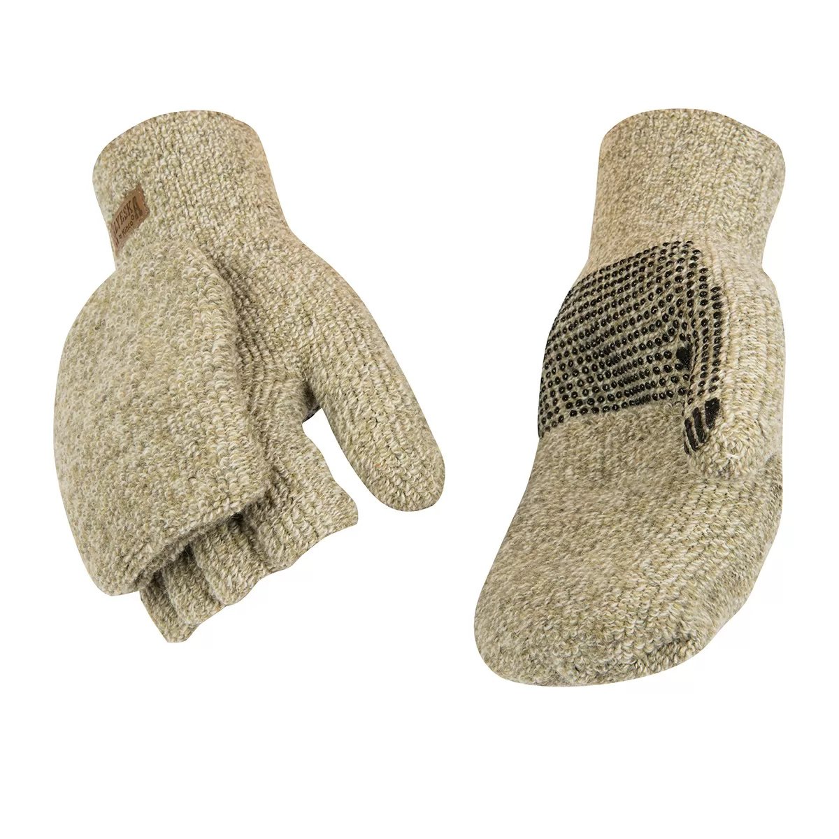 Kinco® Alyeska® Lined Half - Finger Gloves w/Mitt Hood - QC Supply - 