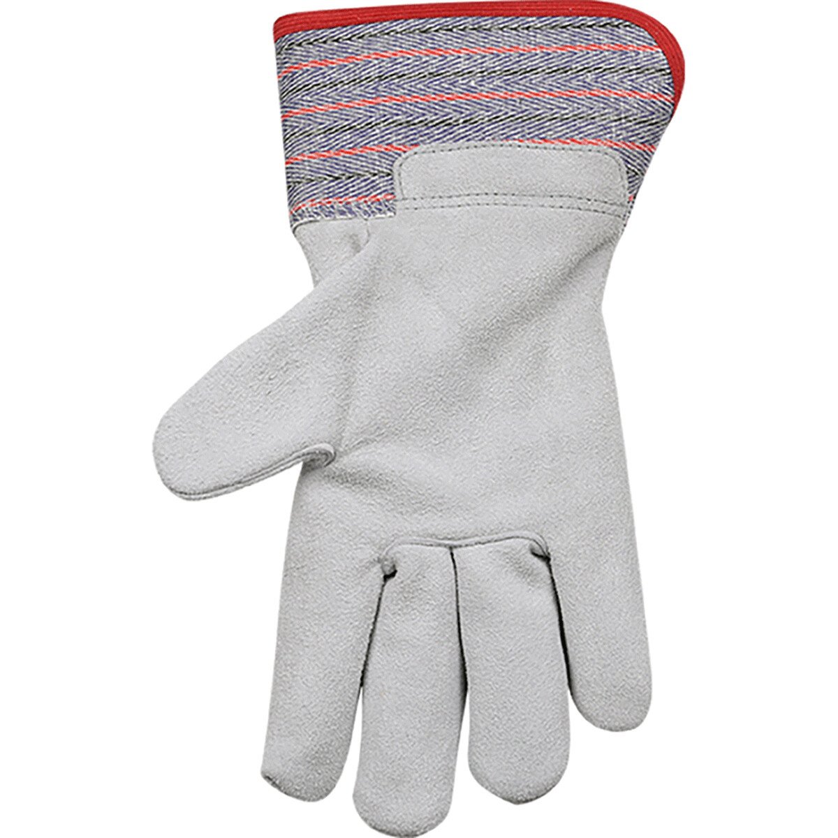 Kinco® Economy Suede Cowhide Palm Gloves with Safety Cuff - QC Supply - 
