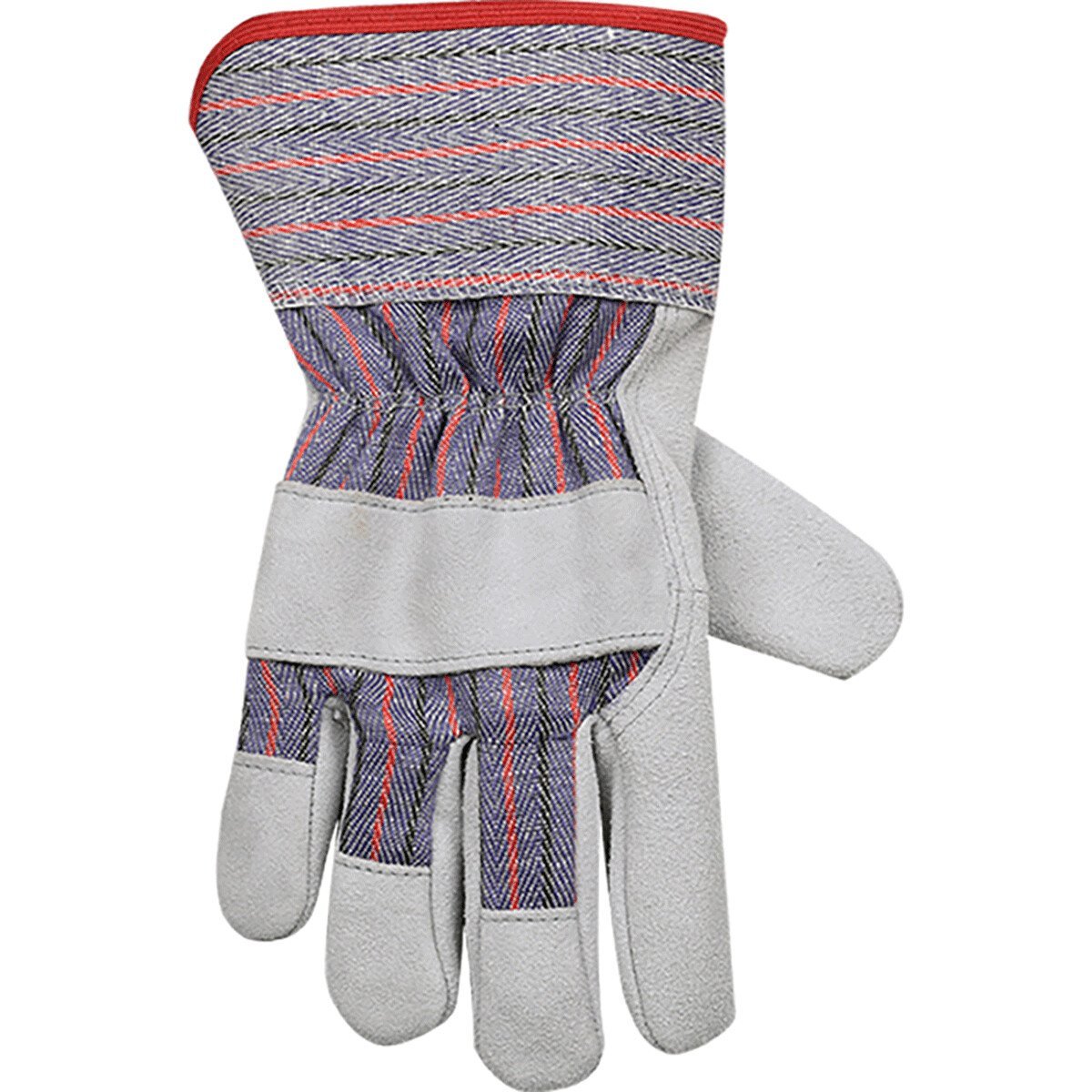 Kinco® Economy Suede Cowhide Palm Gloves with Safety Cuff - QC Supply - 