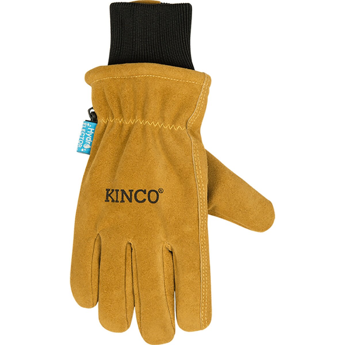 Kinco® Hydroflector™ Water - Resistant Premium Suede Cowhide Driver Gloves with Omni - Cuff - QC Supply - 