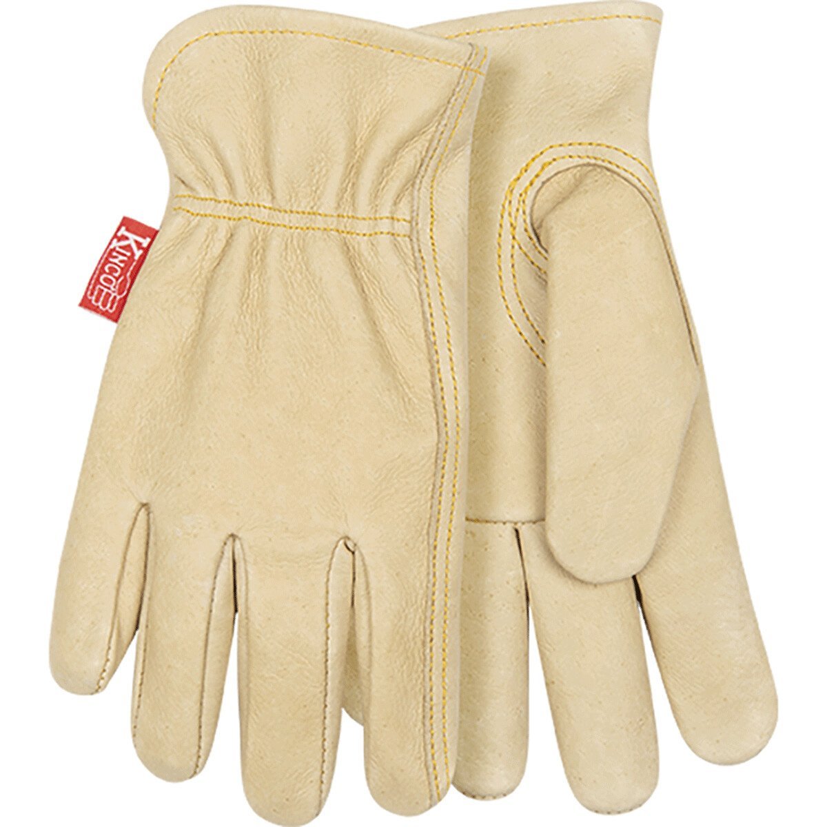 Kinco® Kids' Grain Goat Skin Leather Driver Gloves - QC Supply - 