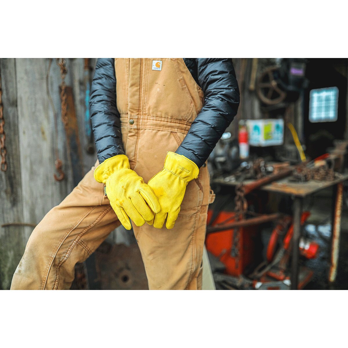 Kinco® Lined Premium Grain Deerskin Driver Gloves - QC Supply - 