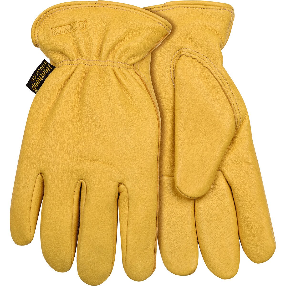 Kinco® Lined Premium Grain Deerskin Driver Gloves - QC Supply - 