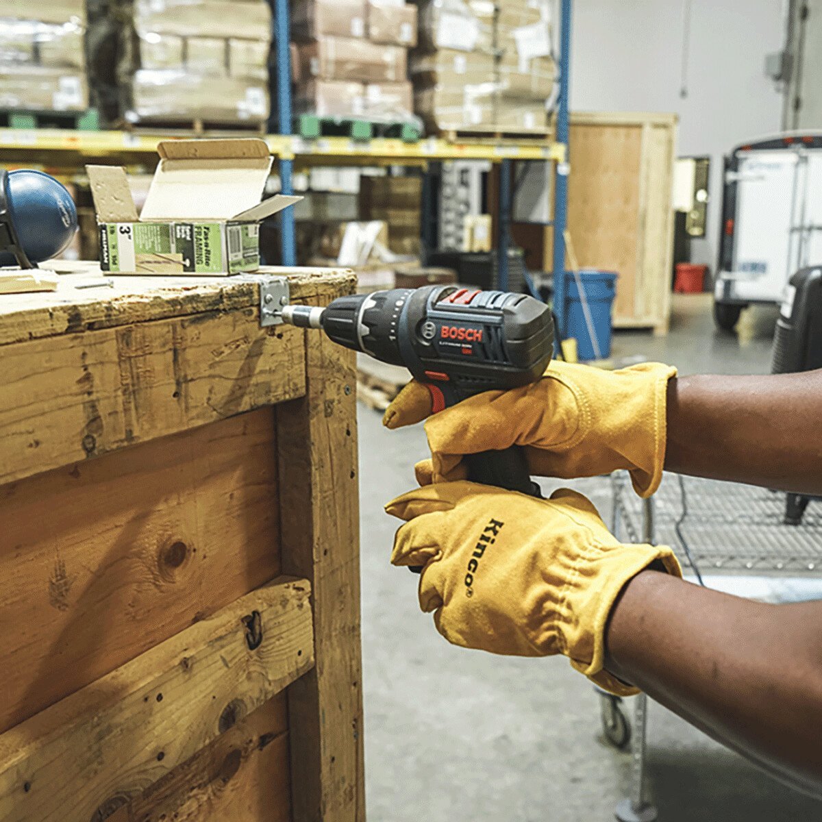 Kinco® Lined Premium Suede Cowhide Driver Gloves - QC Supply - 