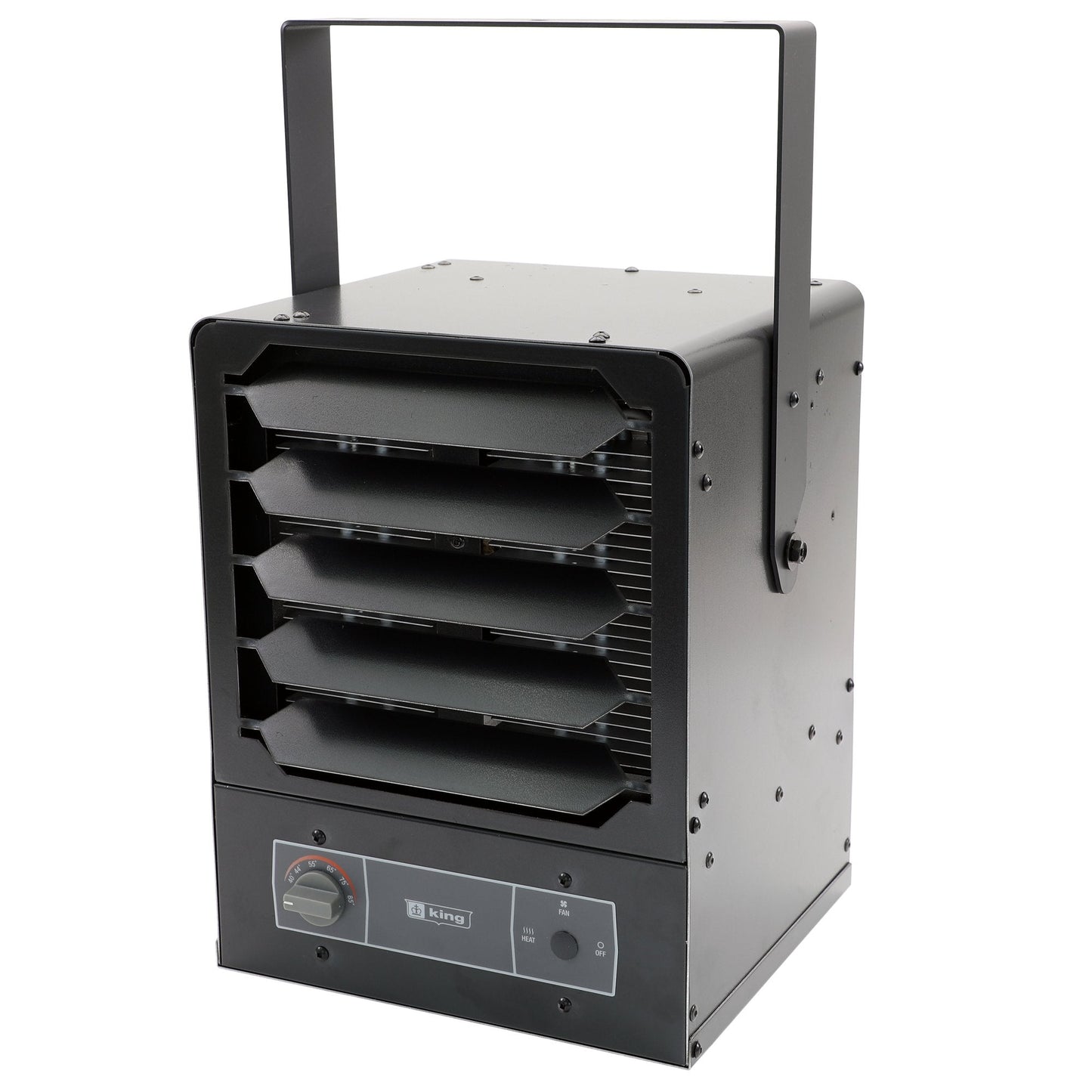 King Electric KBP Series 2 Unit Heater – 120V, 2850W, 1 Phase, Built - In Thermostat - QC Supply - 
