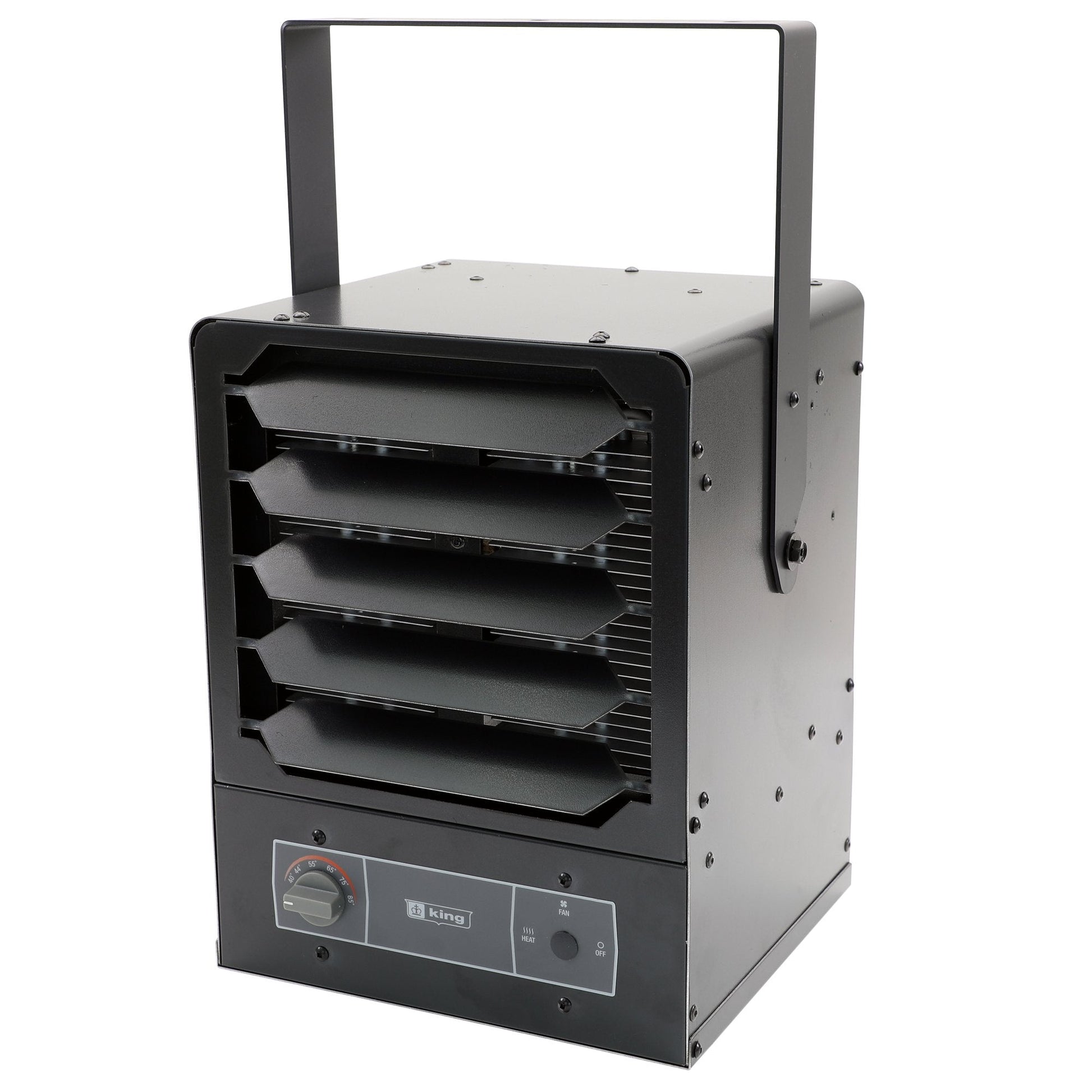 King Electric KBP Series 2 Unit Heater – 208V, 5000W, 1–3 Phase, Built - In Thermostat - QC Supply - 