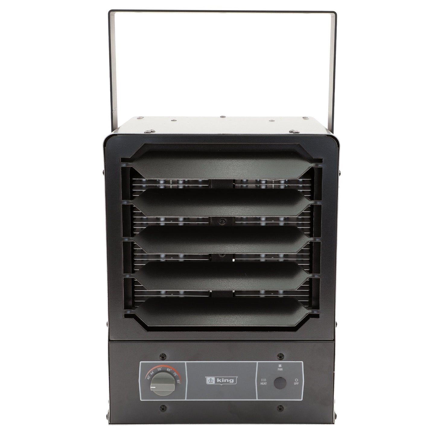 King Electric KBP Series 2 Unit Heater – 208V, 5000W, 1 Phase, Built - In Thermostat - QC Supply - 
