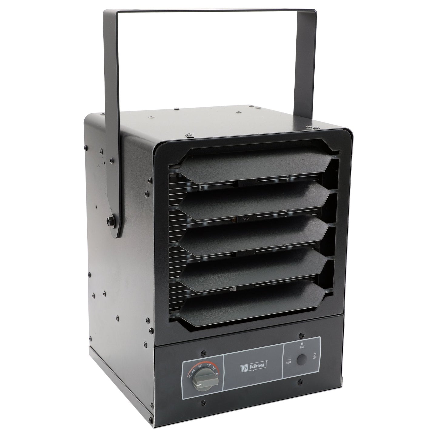King Electric KBP Series 2 Unit Heater – 208V, 5000W, 1 Phase, Built - In Thermostat - QC Supply - 