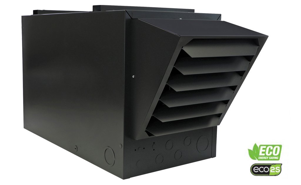 King Electric KFUH ECO2S High Air Velocity Unit Heater – 240V, 5kW, 1 - Phase, ECM Motor - QC Supply - 