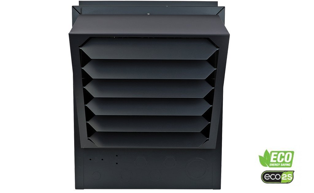 King Electric KFUH ECO2S High Air Velocity Unit Heater – 240V, 5kW, 1 - Phase, ECM Motor - QC Supply - 